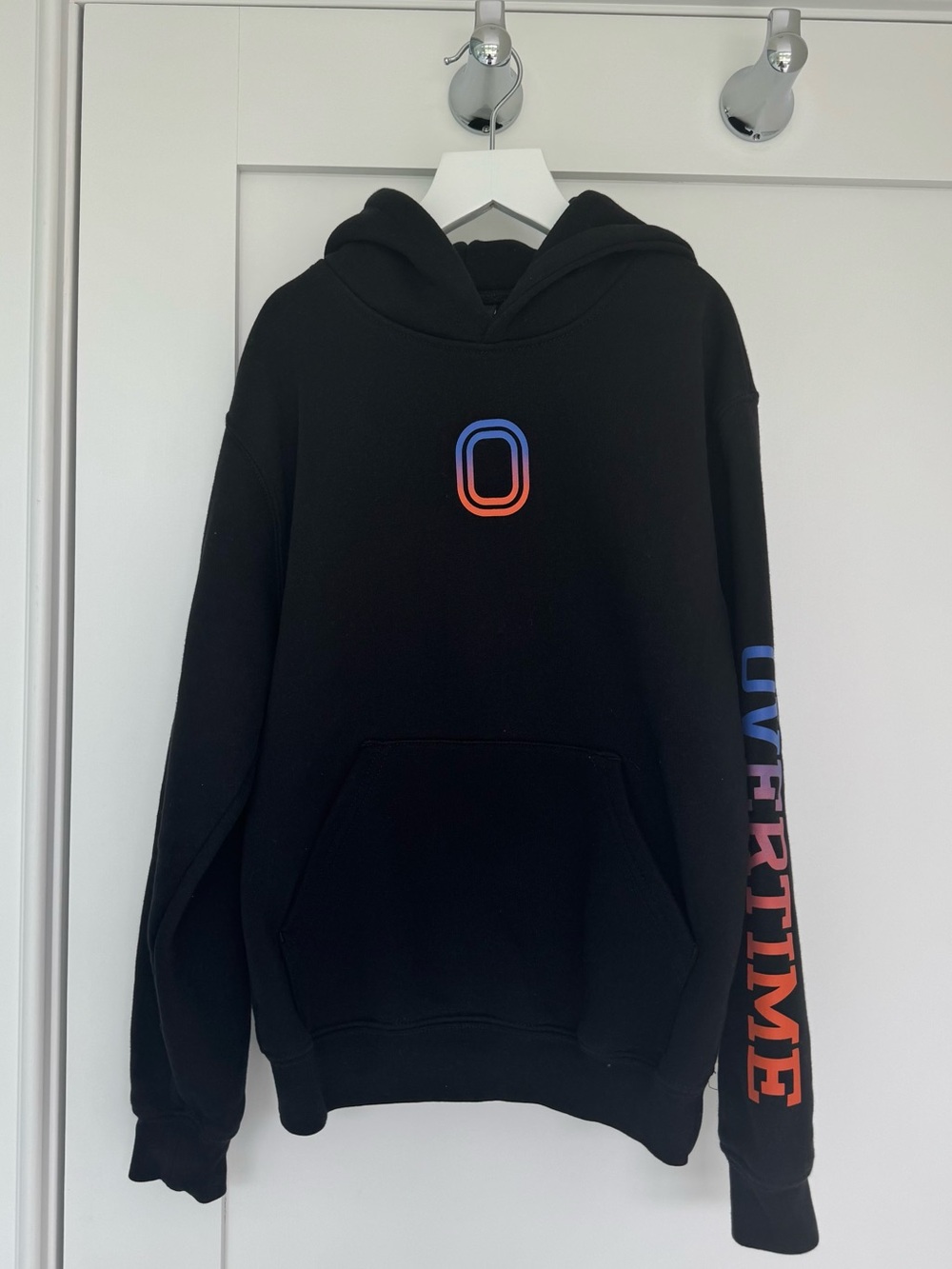 Youth Black Overtime Classic Hoodie